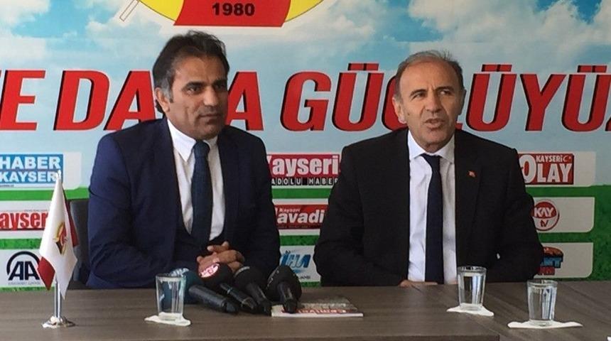 Ak Parti Kocasinan İl&ccedil;e Y&ouml;netimi Kayseri Gazeteciler Cemiyetini Ziyaret Etti