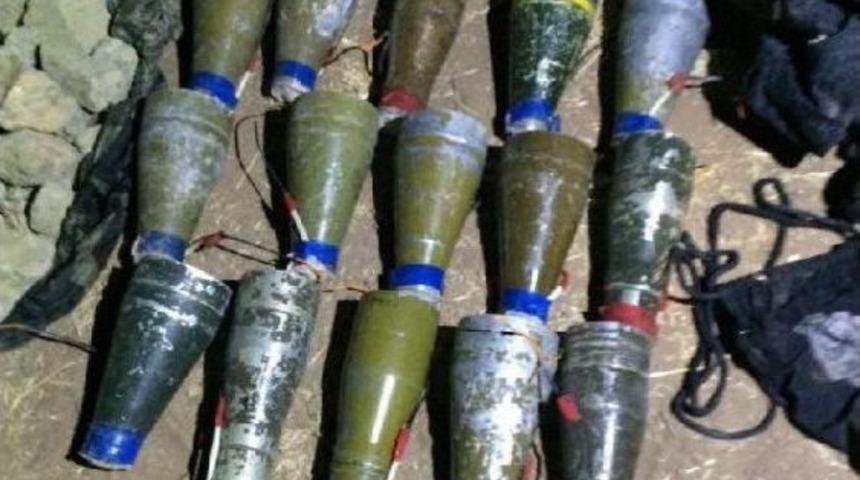 Cizre'de 15 Anti-Tank Roket Başlığı Ele Ge&ccedil;irildi