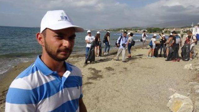 Liselilerden Edremit Sahillerinde Temizlik 1