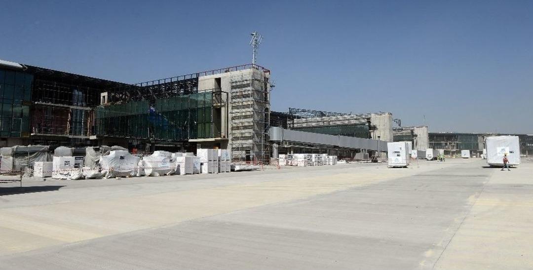 (&ouml;zel Haber) 3&rsquo;&uuml;nc&uuml; Havalimanı İnşaatındaki Son Durum Havadan G&ouml;r&uuml;nt&uuml;lendi
