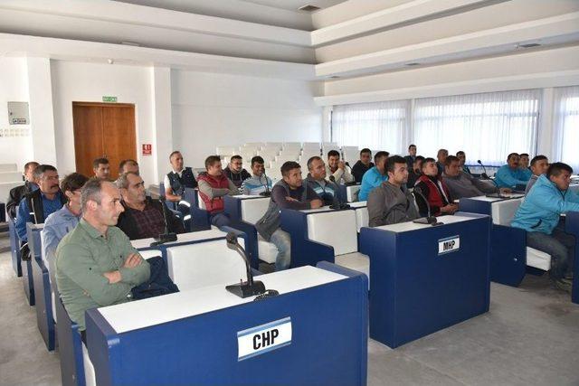 Maski&rsquo;den İl&ccedil;e Personeline İş Sağlığı Bilinci 1