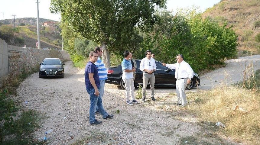 Başkan Yağcı, Yol Sorununu Gidermek İ&ccedil;in İncelemelerde Bulundu