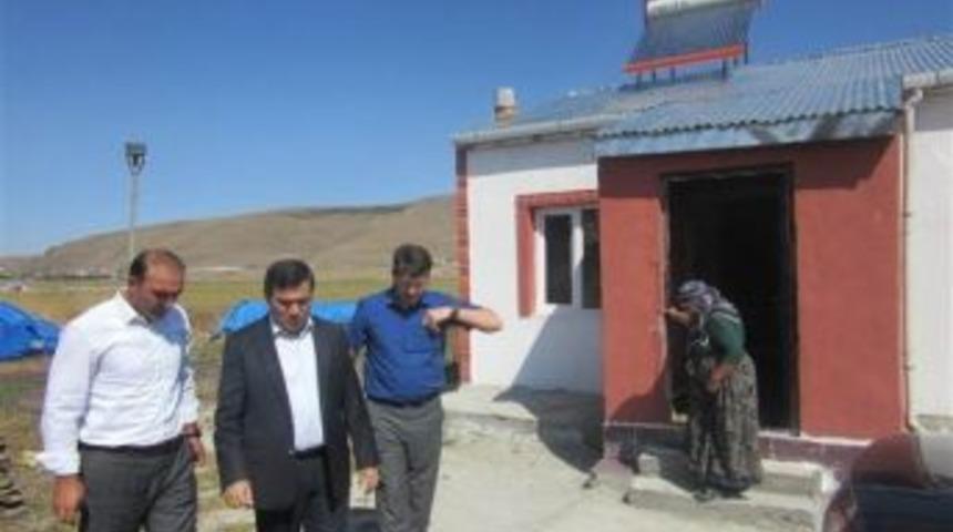 &Ccedil;ıldır Kaymakamı İmamoğlu, Vakıf Evlerinde İncelemelerde Bulundu