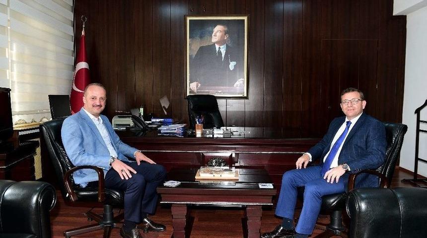 Yeni Mamak Kaymakamı&rsquo;na Hayırlı Olsun Ziyareti