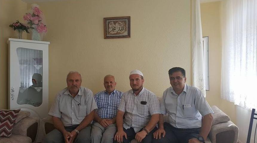 Başkan Yal&ccedil;ın, Hacıları Ziyaret Etti