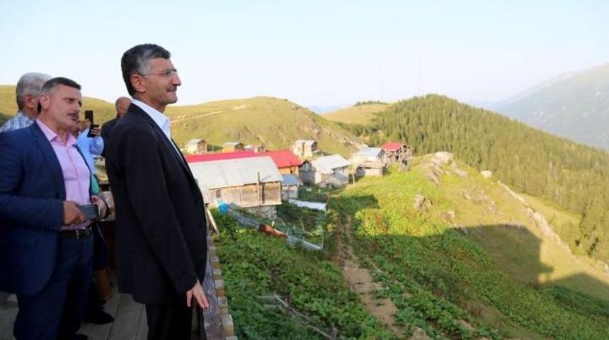 Rize Valisi Bektaş, Hemşin İl&ccedil;esi Ve Gito Yaylası&rsquo;nda İncelemelerde Bulundu