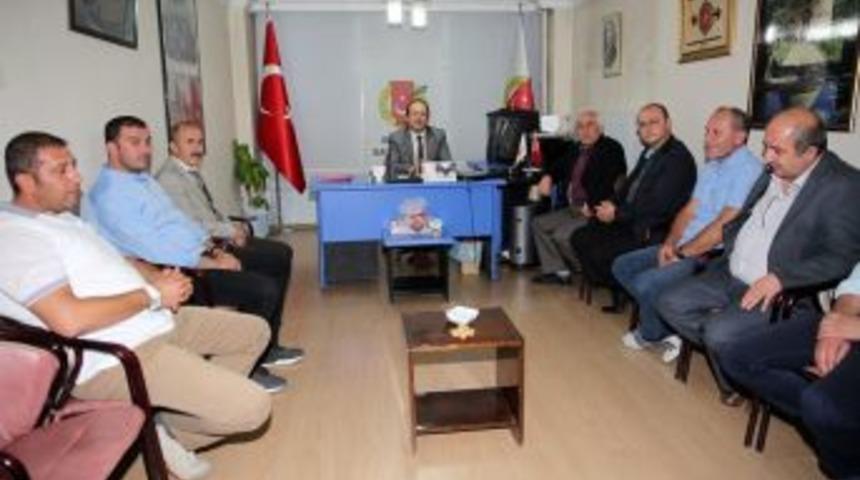 Vali Pehlivan, Bayburt Gazeteciler Cemiyeti&rsquo;ni Ziyaret Etti