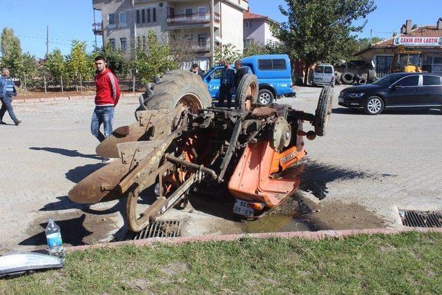 Tunçbilek’te Trafik Kazası: 1 Yaralı