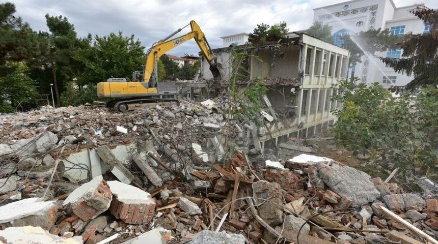 Dsi 92. Şube Müdürlüğü Eski Hizmet Binası Yıkıldı