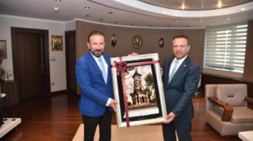 Vali Aksoy&rsquo;dan Doğan&rsquo;a İadeyi Ziyaret