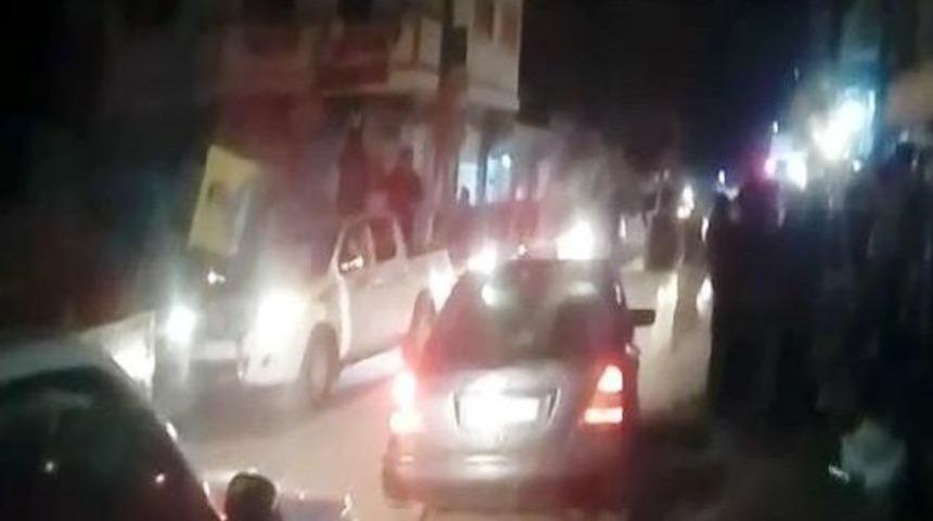 Telabyad'da Ağır Silahlarla Rakka Kutlaması Yapıldı