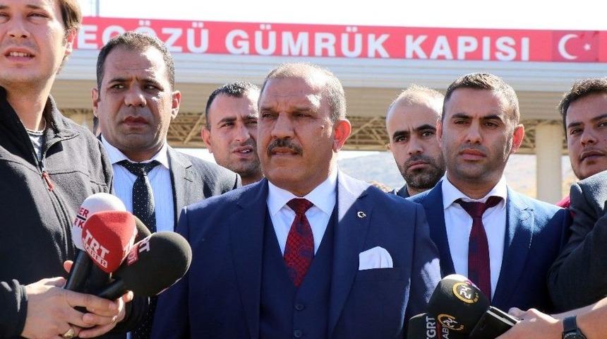 Zaroğlu: "cilveg&ouml;z&uuml; G&uuml;mr&uuml;k Kapısı&rsquo;ndan Yakında &Ccedil;imento Ve Demir De Ge&ccedil;ecek"