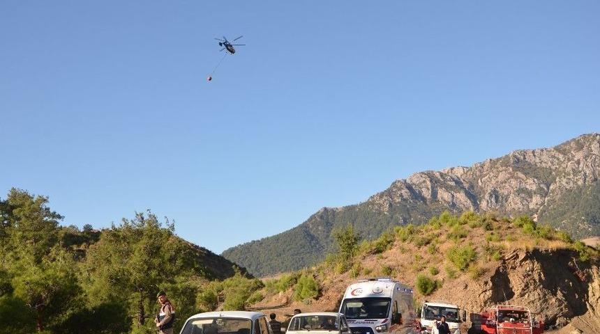 Adana&rsquo;da Orman Yangını