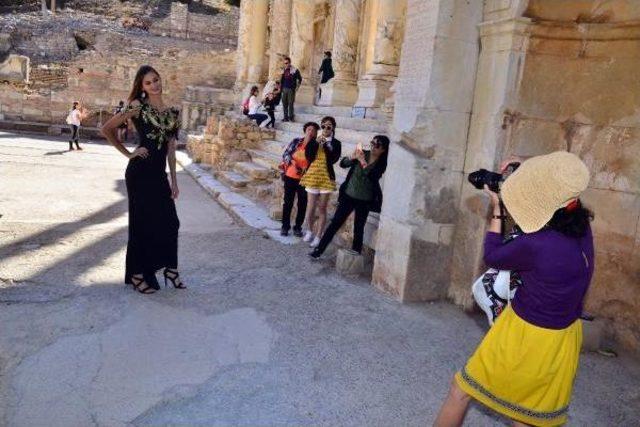 'miss Universe' Için Efes Antik Kenti Klibi