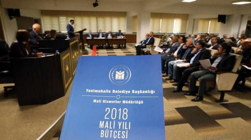 Yenimahalle&rsquo;nin 2018 B&uuml;t&ccedil;esi 450 Milyon