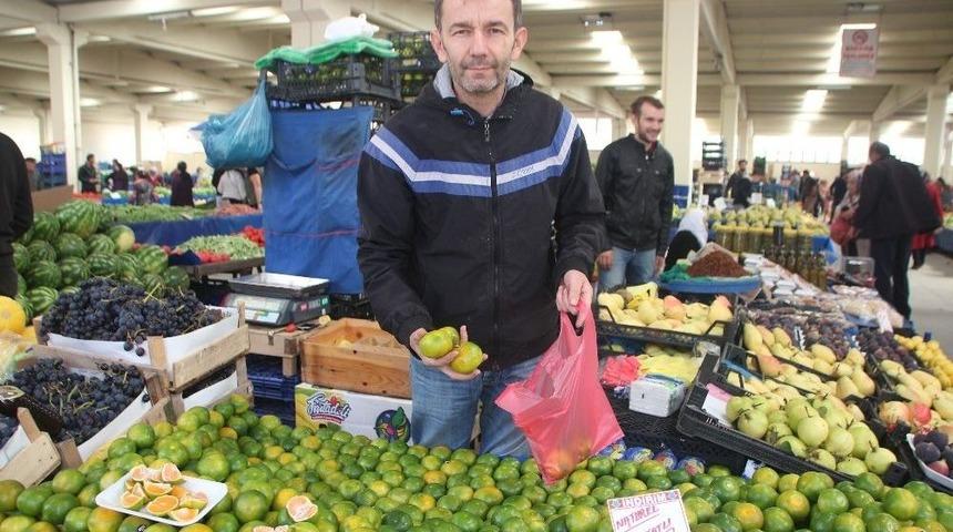 Vitamin Deposu Kış Meyveleri Tezgahlarda Yerini Aldı