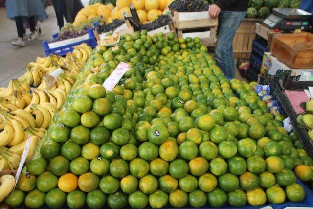 Vitamin Deposu Kış Meyveleri Tezgahlarda Yerini Aldı 2