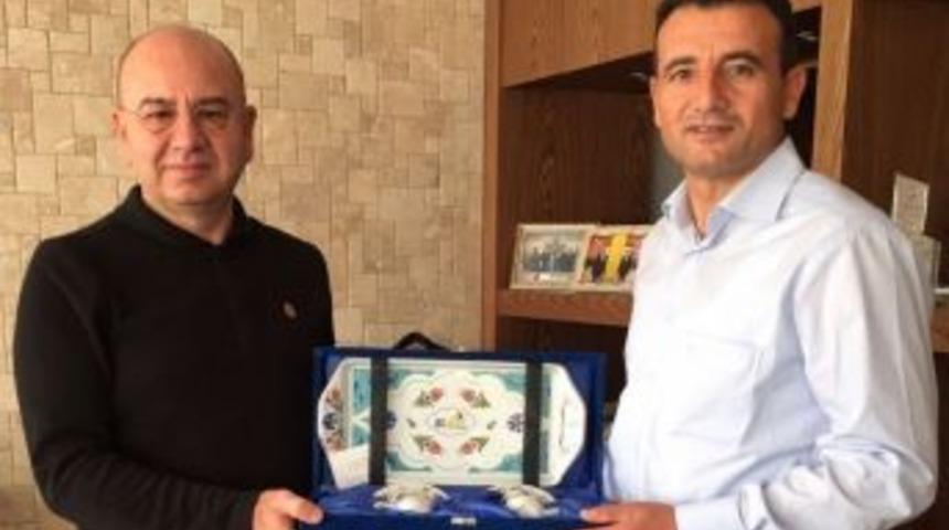 Binbaşı Turgut &Ccedil;ıtak&rsquo;tan Belediye Başkanı Saraoğlu&rsquo;na Veda