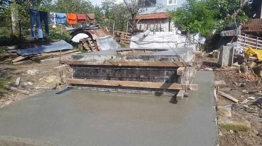 K&ouml;rfez Belediyesi K&ouml;ylere Fırın Yapıyor