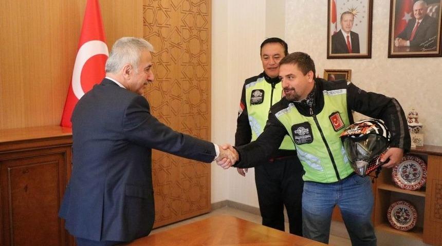 Kaymok&rsquo;tan Vali Kam&ccedil;ı&rsquo;ya Ziyaret