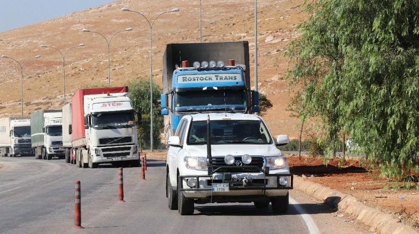 Bm&rsquo;den Suriye&rsquo;ye 11 Yardım Tırı