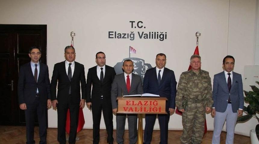 Vali Sonel&rsquo;den, Vali Kaldırım&rsquo;a Ziyaret