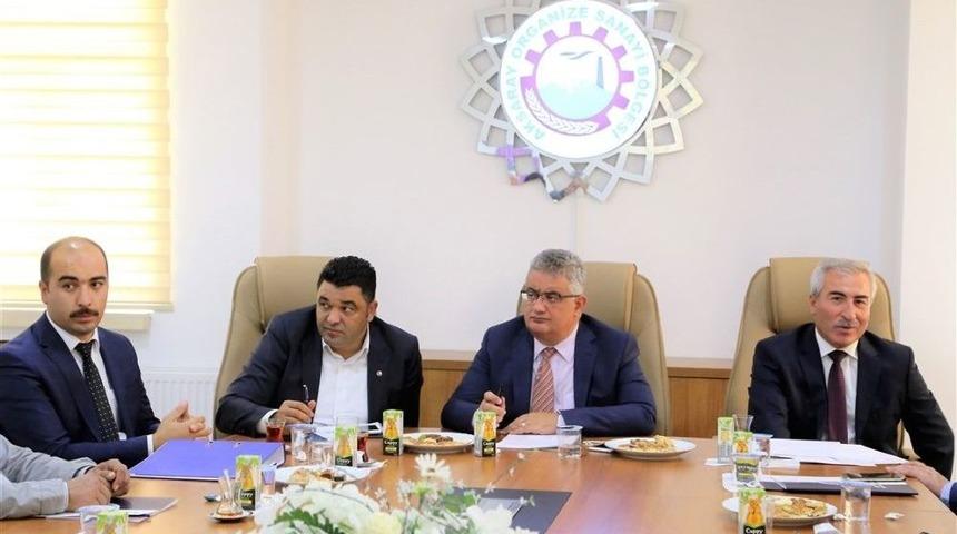 Aksaray Osb M&uuml;teşebbis Heyeti Toplandı