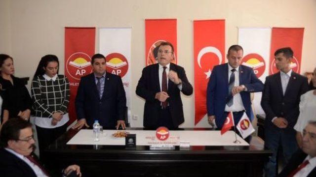 Ap Genel Başkanı Öz, Mersin Il Başkanlığı Açılışına Katıldı