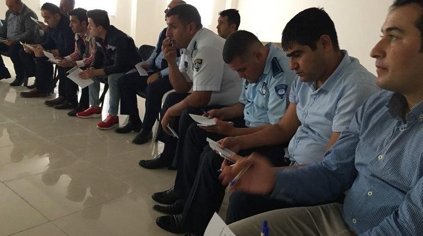 Zabıta Mesleki Eğitimlere Hız Verdi