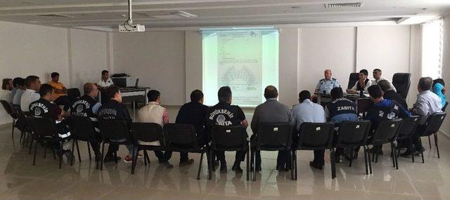 Zabıta Mesleki Eğitimlere Hız Verdi 1