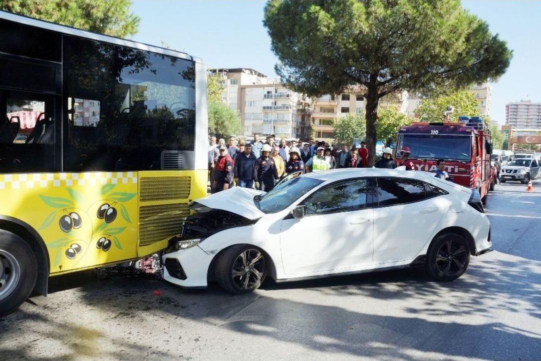 Aydın&rsquo;da Trafik Kazası 3 Yaralı