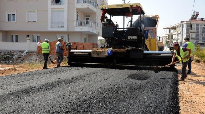 Şelale&rsquo;ye 4 Bin 500 Ton Asfalt