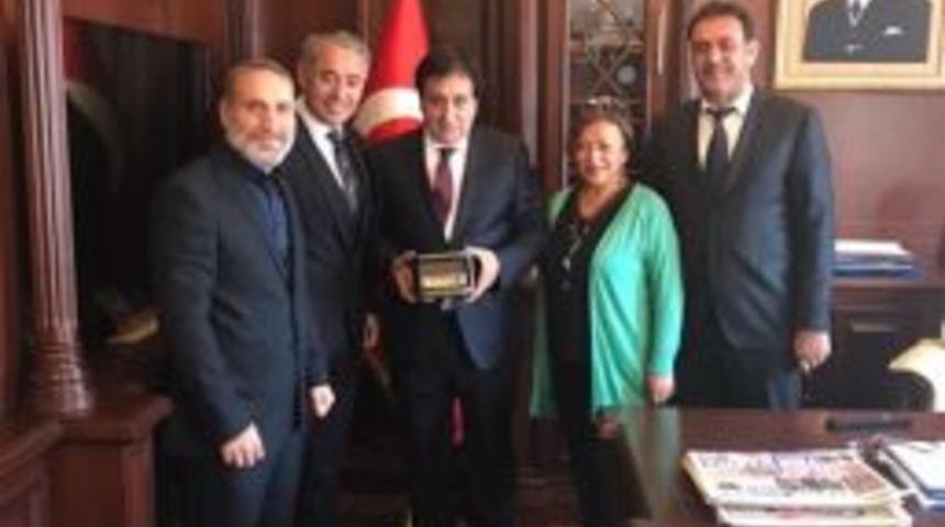 Marted, Vali İzzetin K&uuml;&ccedil;&uuml;k&rsquo;&uuml; Ziyaret Etti