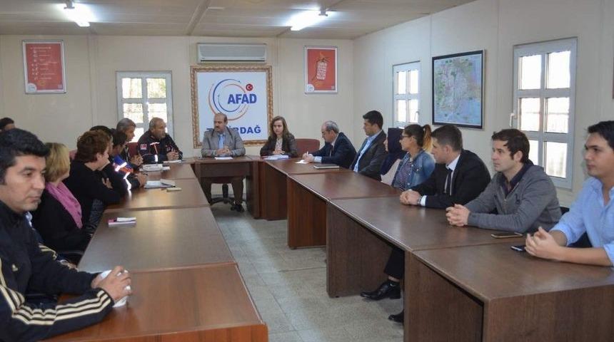 Aylık Afad Personel Toplantısı Yapıldı