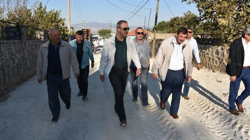 Başkan Kara&ccedil;oban &Ccedil;alışmaları Yerinde İnceledi