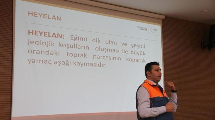Engelsiz Hobi Kursu &Ouml;ğrencileri, Doğal Afet Eğitiminde Buluştular