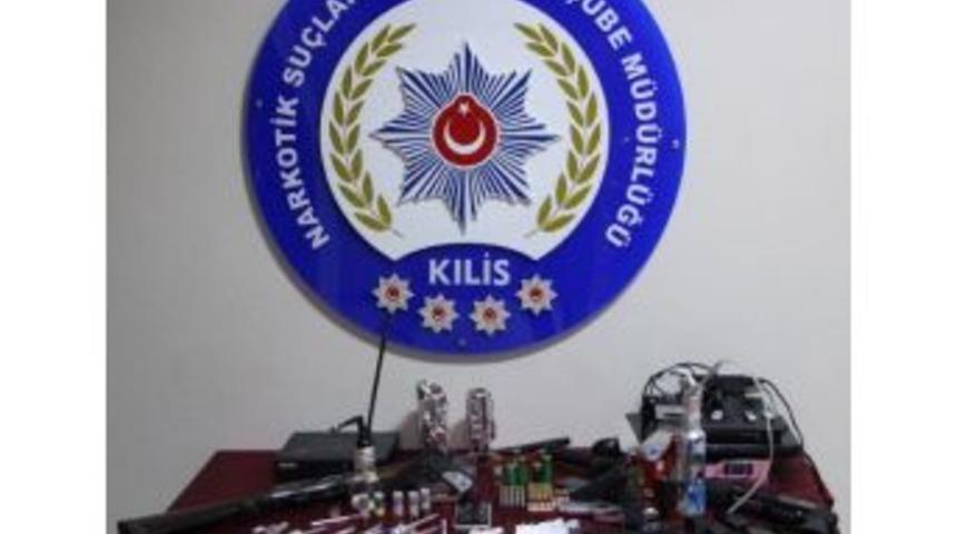Kilis'te Uyuşturucuya 5 Tutuklama