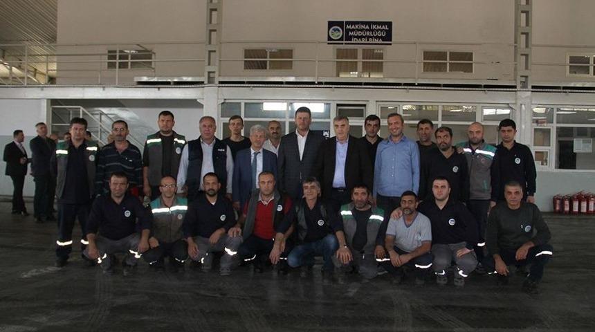 Başkan Toçoğlu, Plaket Törenine Katıldı