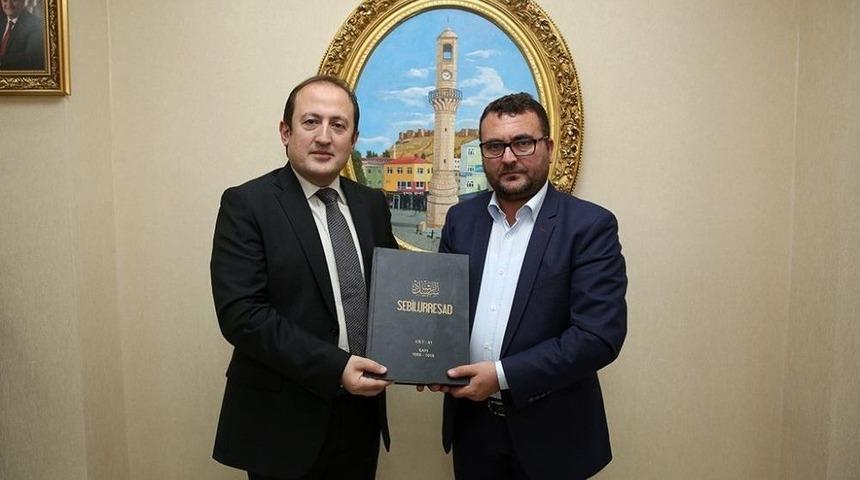 Sebilürreşad Dergisi Yazarları Vali Ali Hamza Pehlivan’ı Ziyaret Etti