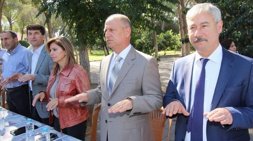 Başkan Yaralı Aşure Hayrı Ve Yağmur Duasına Katıldı