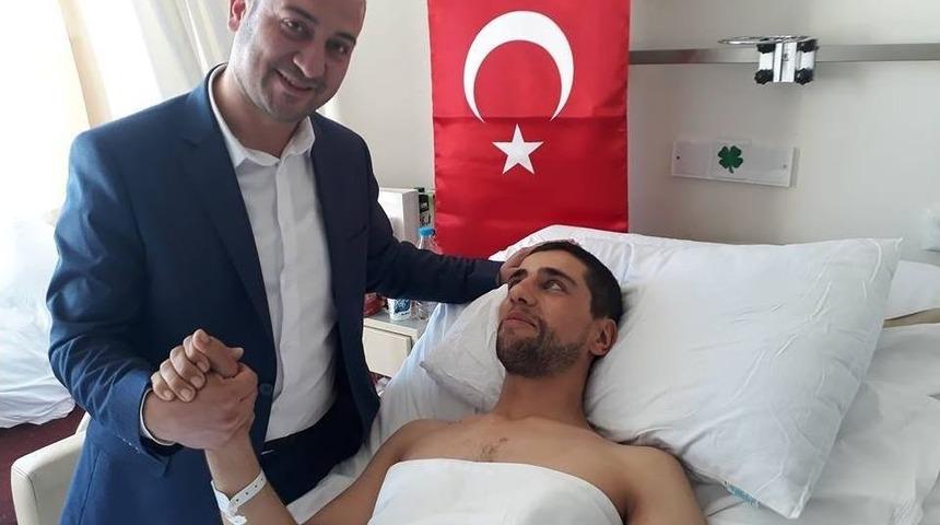 Adıyamanlı Yaralı Askerin Tedavisi Devam Ediyor