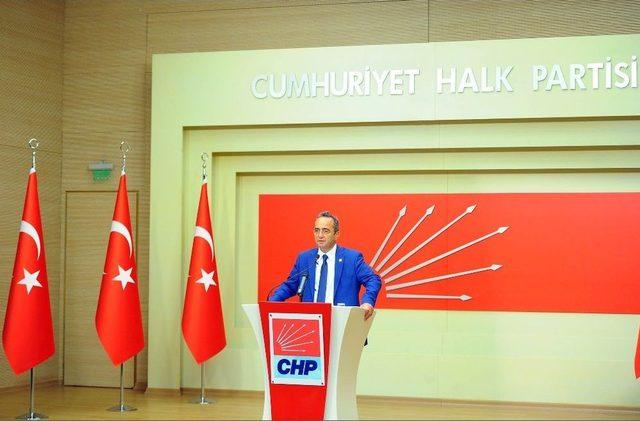 Chp’li Tezcan’dan Hükümete ’ohal’ Eleştirisi