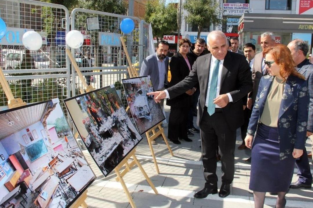 Van B&uuml;y&uuml;kşehir Belediyesi Deprem Standı Kurdu