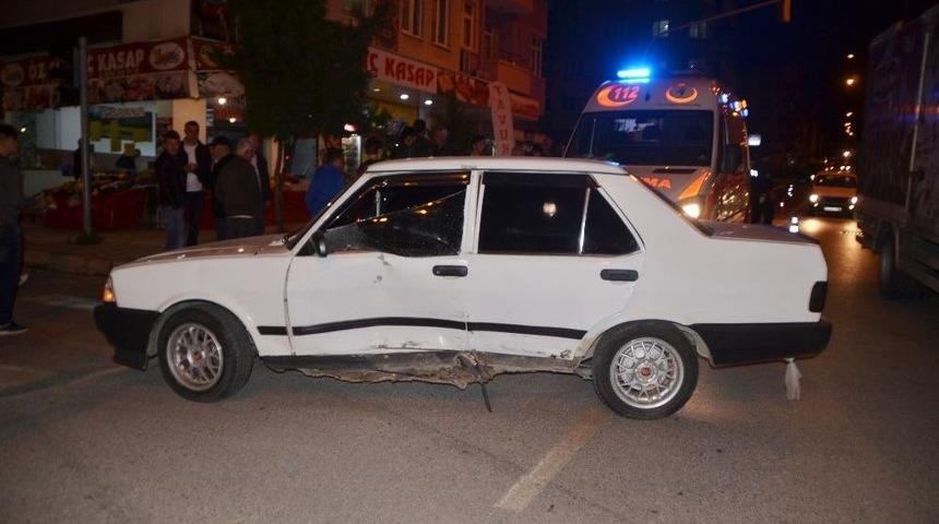 Bafra&rsquo;da Trafik Kazası: 1 Yaralı