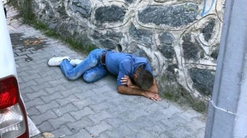 Vatandaşlar Şahsı Ayağa Kaldırmak İ&ccedil;in Seferber Oldu