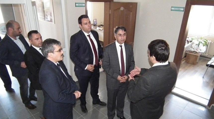 Havran&rsquo;da Kaymakam Aydın Havran Halk Eğitimi Merkezini Ziyaret Etti