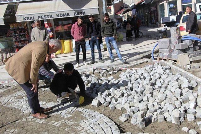 Başkan Memiş Çalışmaları Yakından Takip Ediyor