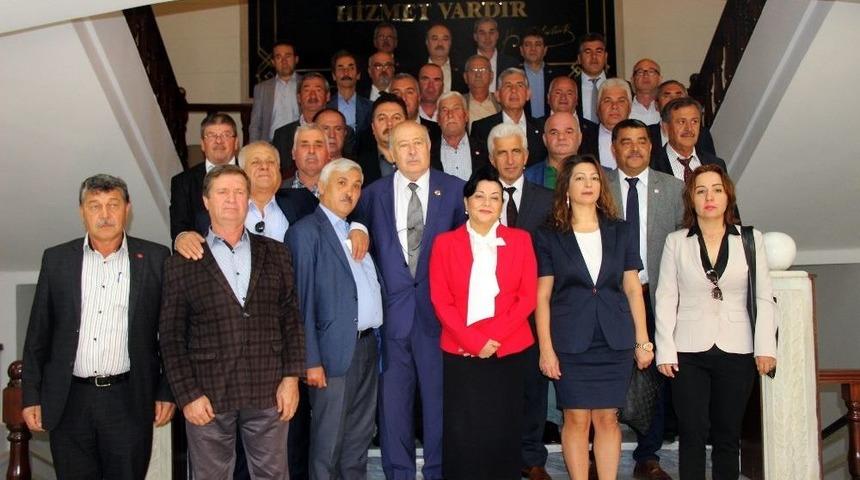 Muhtarlardan Vali Civelek&rsquo;i Ziyaret