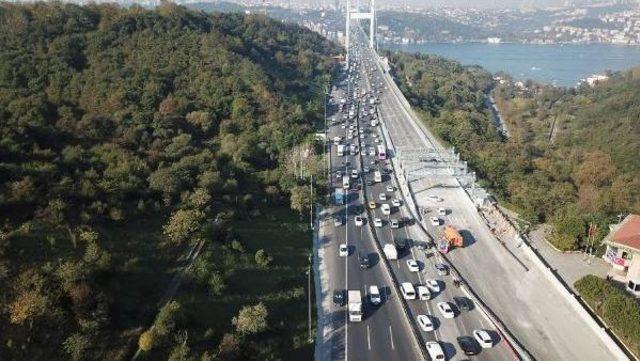 Fsm deki &Ccedil;alışmada Sona Gelindi, Trafiğe Kapatılan Şeritlerin A&ccedil;ılması Bekleniyor 3