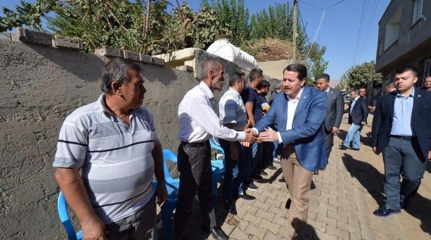 Yal&ccedil;ın&rsquo;dan, Maden Kazasında Vefat Edenlerin Yakınlarına Taziye Ziyareti